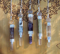 Trinity Gemstone Pendulums . Crystal Points, Crystal Spheres . Medium