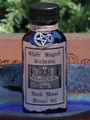 Dark Moon Ritual and Natural Perfume Oil - White Magick Alchemy . Banishing, Clearing, Reversals, Elemental Magick, Divination, Shadow Works