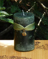 Money Drawing Spell Candle 2x3 . For Money, Prosperity, Business Success and Abundance