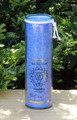 Visuddha. Throat Chakra Jar Candle . Communication and Positive Energy