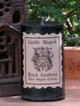 Black Gardenia Candle Magick 2x3 Pillar . Lunar Magick, Love, Peace, Compassion, Dream Works, Fertility, Healing, Psychic Awareness