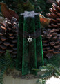 *Mistletoe ~ Holiday Yule Star Pillar Candle 2.5x6 ~ Winter Solstice, Love, Fertility, Consecration, Healing, Banishing Negative Energies