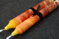 Midsummers Night ~ Sacred Flame Taper Candles Set of Two ~ Summer Solstice, Strength and Abundance