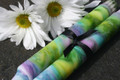 Faerie Garden ~ Sacred Flame Taper Candles Set of Two ~ Faerie Magic, Faerie Sight, Nature Spirit Workings, Faerie Tea Parties