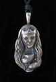 Goddess Pewter Necklace with Chalice