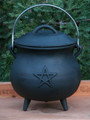Jumbo Pentacle Witches Cauldron