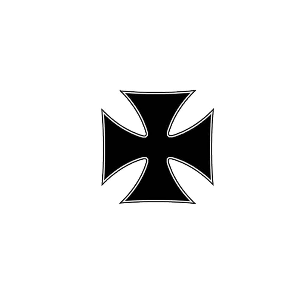 Iron Cross Motorcycle Helmet Sticker