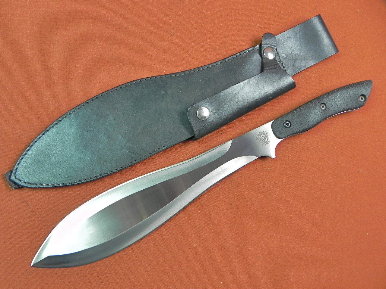 Blackjack Effingham Simba Machete w/Sheath Hero Outdoors