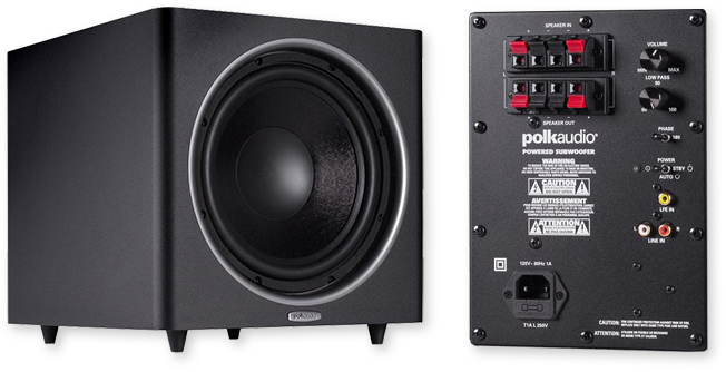 Polk Audio PSW 110 Black.