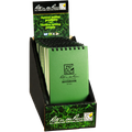RITE IN THE RAIN 935-18 (3X5 NOTEBOOK - GREEN - 18 PACKW/POP DISPLAY)