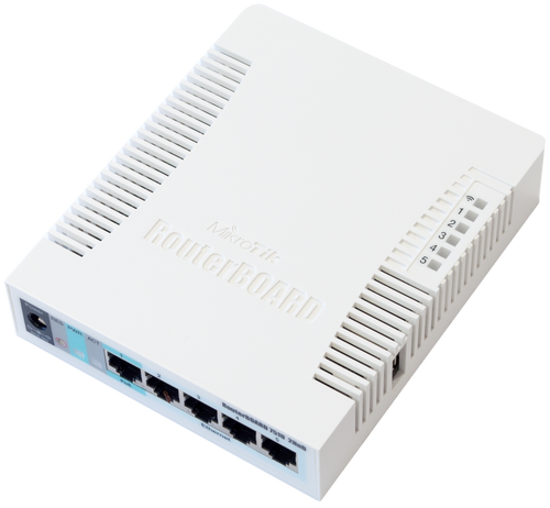 Mikrotik RB751G-2HnD 400MHz CPU 64MB 5GbLAN int b/g/n 2 chain Mikrotik RB751G-2HnD 400MHz CPU 64MB 5GbLAN int b/g/n 2 chain