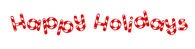 Happy Holidays Wall Decals, Christmas wall decals, winter wall decals, candy cane