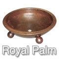 Hammered Copper Fire Bowls