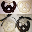 Bride & Groom Bowtie Pretzels