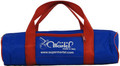 Martel Nylon #50 - 4 Ball Long Bag - Blue with Red Trim