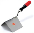 853/I External edge stainless steel trowel