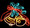 Animated 80CM Christmas Bells and Knot Motif Rope Lights