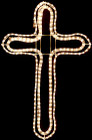 97CM Flashing Christmas Cross Motif Rope Lights