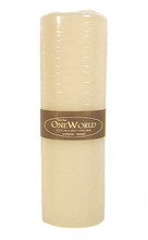 Pillar Round Candles Ivory Unscented 3"x 9"