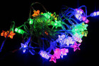 40 Pcs 5.85M LED Multi Colours Christmas Stars Fairy Lights & Functions