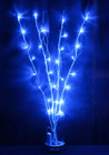 32 LED 4 Branches Blue Battery Twig Lights