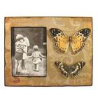 French Shabby Chic Wood Butterfly Photo Frame