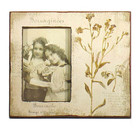 French Shabby Chic Cream Borage Branch Photo Frame
