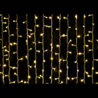LED Christmas Curtain Warm White Lights