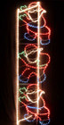Animated 181CM Santa Climbing Ladder Christmas Motif Rope Lights