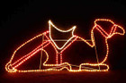 151CM Wide Nativity Resting Camel Christmas Motif Rope Lights