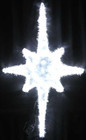 Animated 119CM LED Flashing White Nativity Star Christmas Motif Rope Lights
