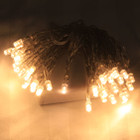 4M 30 LED Warm Glow Christmas Battery Fairy Lights Flash & Static