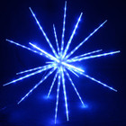 102CM 160 Blue LED Hanging Blast Ice Star Ball Christmas Light Decoration