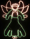 Animated 138CM LED Angel Nativity Christmas Motif Rope Lights