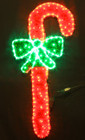 130CM LED Candy Cane with Bow Christmas Motif Rope Lights