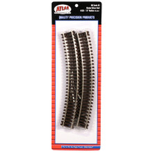 Atlas, Code 83, 15", Radius, Curved, Track, HO, 530