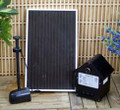 3W Solar Powered Water Fountain Pump Battery LED Timer