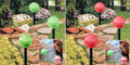 2-Pack Hanging/Landscape Solar Ball Lights