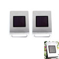 2-Pack Stainless Steel Landscape Wall Mounted Solar Light (st703)