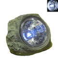 Outdoor Deco Solar Stone Rock Spot Light 3 LEDs