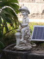 Boy Spitter Pond Statue With Sub Water Pump Combo
