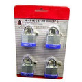 4Pc 1" Laminated Lock