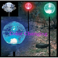 2-Pk Garden Decor Butterfly Stake Solar Light