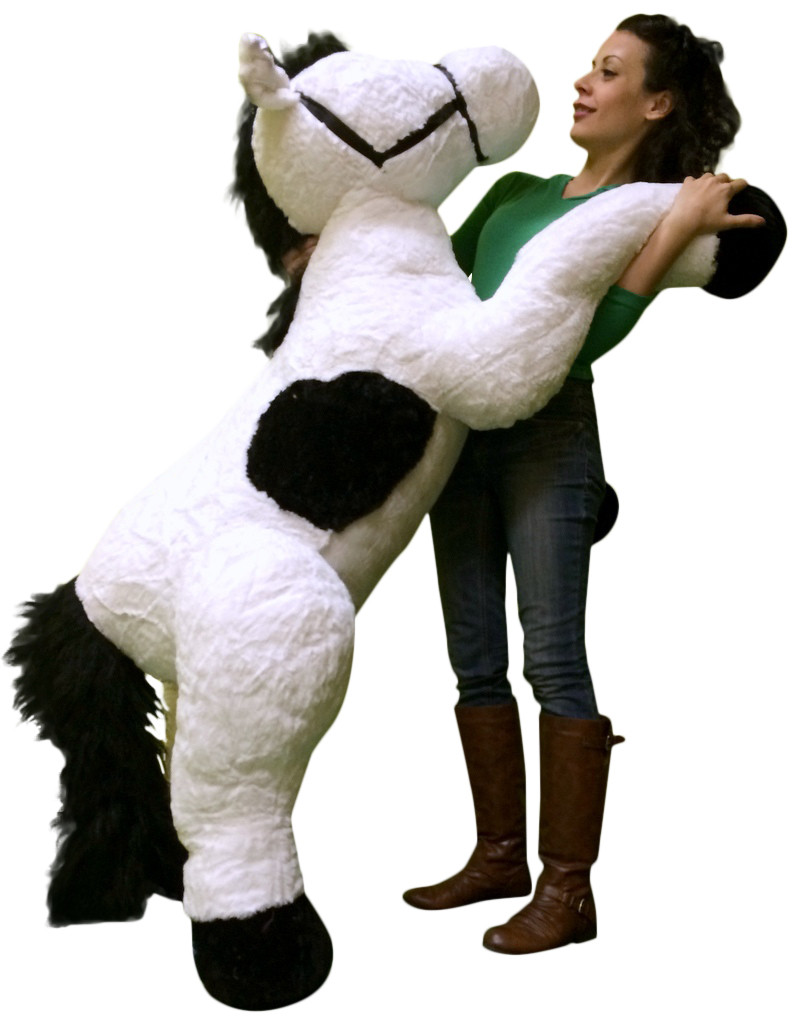 large soft horse toy