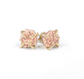 Druzy Earrings - Rose Gold