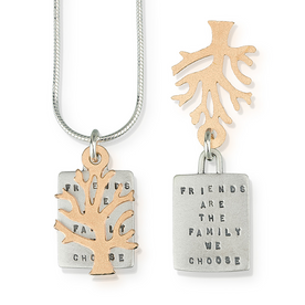 Friends are Family Necklace - Inspirational Necklace
