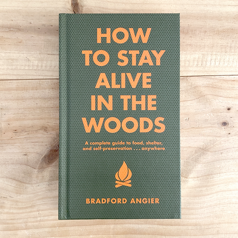 how to stay alive in the woods book