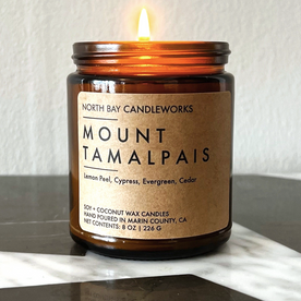Mount Tamalpais Scented Soy Wax Candle