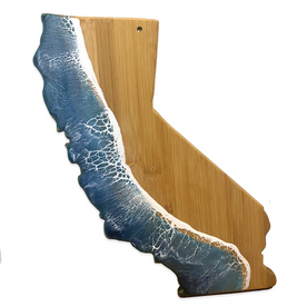 CA State Bamboo Serving Board
