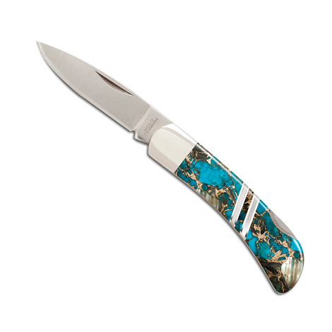 Gemstone Exotics Collection 3" Lockback Knife